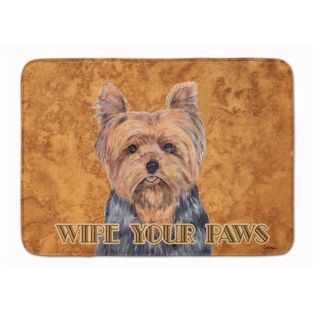 Carolines Treasures Carolines Treasures SC9123RUG Yorkie Machine Washable Memory Foam Mat SC9123RUG